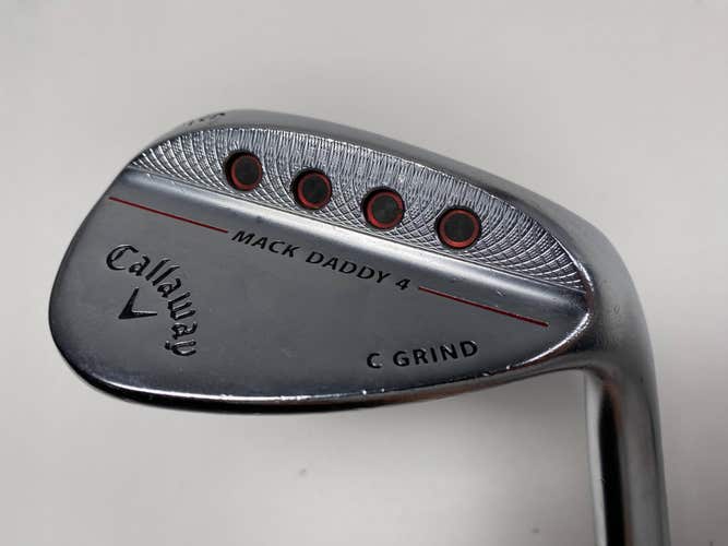 Callaway Mack Daddy 4 Chrome Sand Wedge SW 56* 8 True Temper DG S200 Mens RH