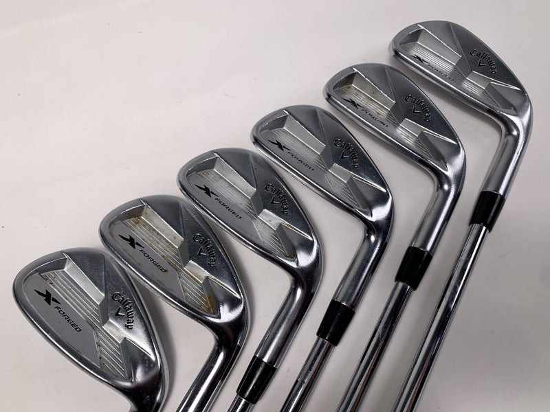 Callaway X Forged 2018 Iron Set 5-PW True Temper XP 95 S300 Stiff Steel Mens RH