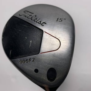 Titleist PT 906F2 3 Fairway Wood 15* Aldila NV Green 75g Stiff Graphite Mens RH