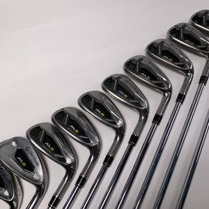 TaylorMade M2 2016 Iron Set 4-PW+AW+SW+LW REAX Regular Steel Mens RH