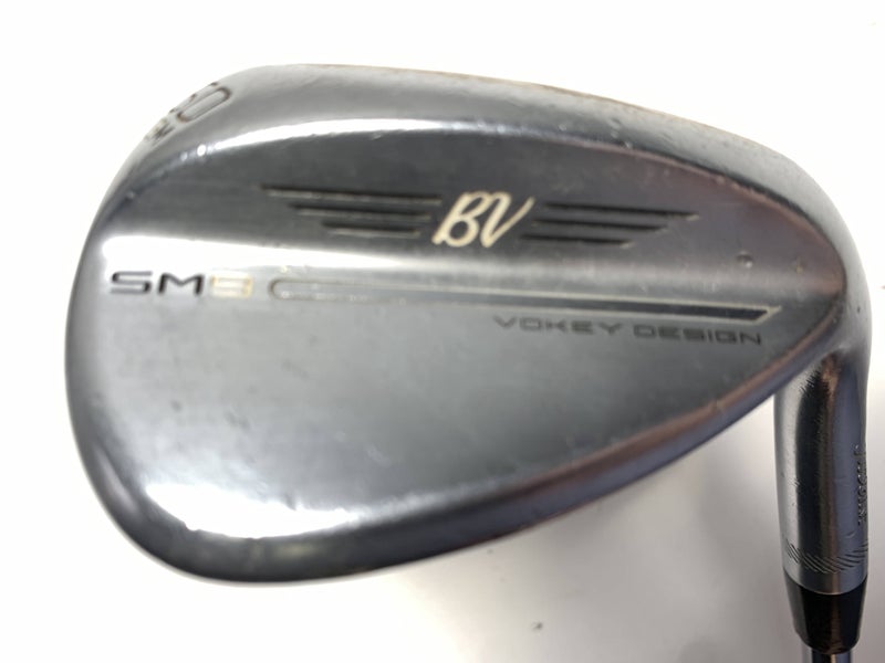 Titleist Vokey SM9 Tour Chrome Lob Wedge LW 60* 8 M-Grind Wedge Steel Mens RH