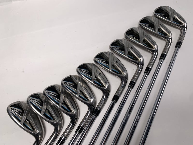 TaylorMade SIM MAX Iron Set 4-PW+AW+SW+LW NS Pro 950GH Regular Steel Mens RH