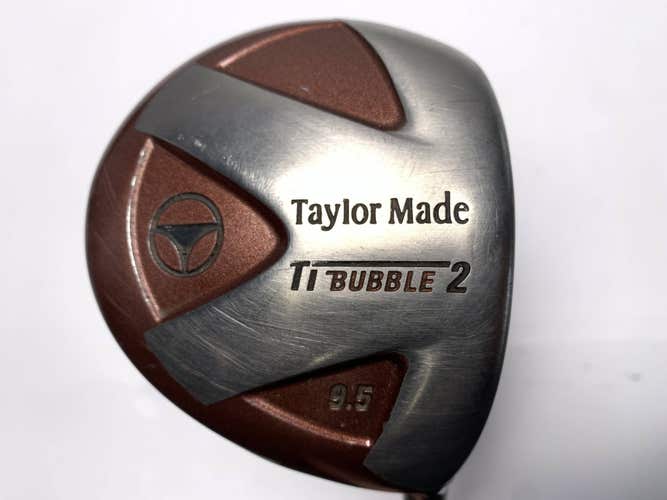 TaylorMade Ti Bubble 2 Driver 9.5* Bubble 2 90g Stiff Graphite Mens RH