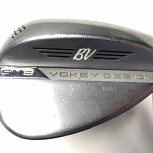 Titleist Vokey SM8 Tour Chrome Lob Wedge LW 58* 8 M-Grind Wedge Steel Mens RH
