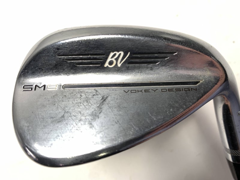 Titleist Vokey SM9 Tour Chrome Sand Wedge SW 54* 10 S-Grind Wedge Steel Mens RH