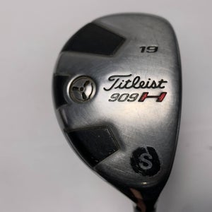 Titleist 909 H 3 Hybrid 19* Aldila VooDoo Stiff Graphite Mens RH