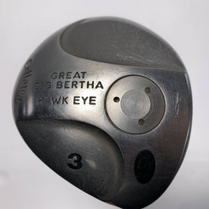 Callaway Hawkeye 3 Fairway Wood 15* Hawk Eye UL Ladies Graphite Womens RH
