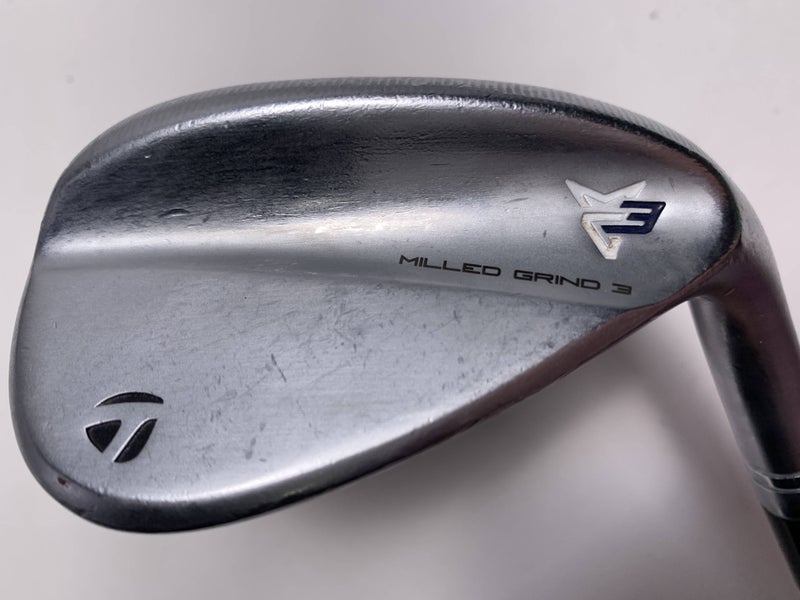 TaylorMade Milled Grind 3 Raw Chrome Gap Wedge 52* 9 TT DG S200 Tour Issue RH