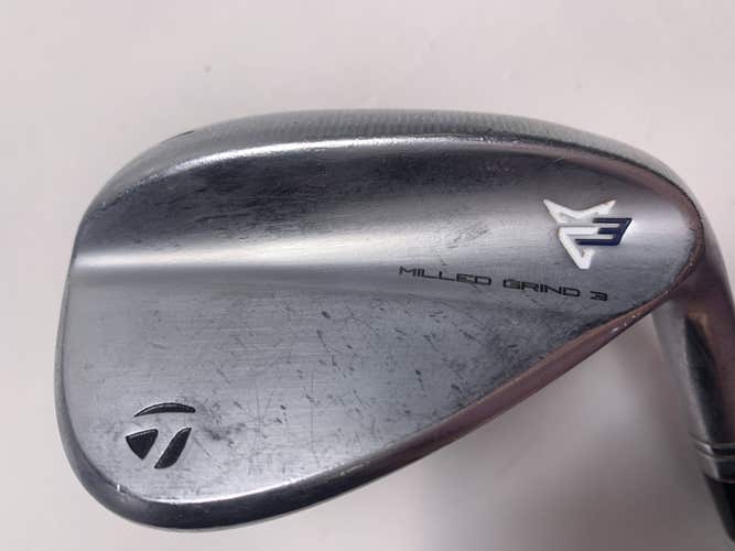 TaylorMade Milled Grind 3 Raw Chrome Sand Wedge SW 54* 11 TT DG S200 Mens RH