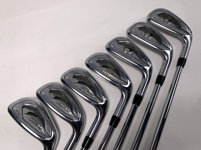 Titleist T200 Iron Set 5-PW+GW KBS Tour Extra Stiff Steel Mens RH