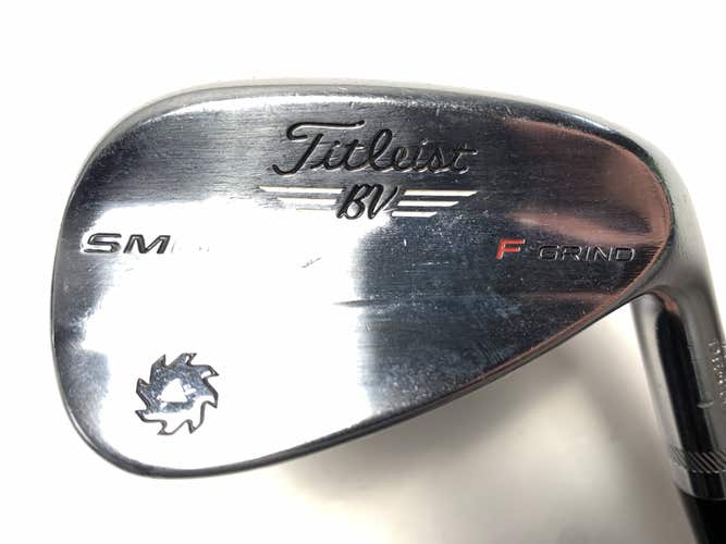Titleist Vokey SM6 Tour Chrome Gap Wedge GW 46* 8 F-Grind Wedge Mens RH