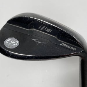 Mizuno S18 Gunmetal Black Lob Wedge LW 58* 8 Project X 5.5 Regular Steel Mens RH