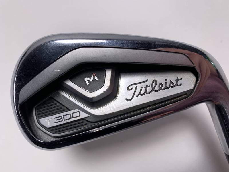 Titleist T300 2021 Single 6 Iron Fujikura Vista Pro 50 50g Regular Mens RH