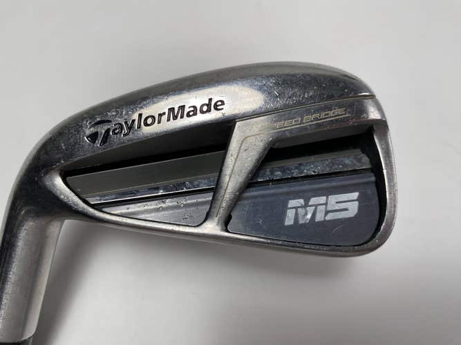 TaylorMade M5 Single 7 Iron Fitter 1* Up Fujikura Atmos Regular Graphite Mens LH