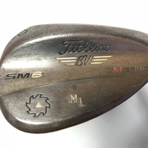 Titleist Vokey SM6 Raw Limited Edition Lob Wedge LW 60* 8 M-Grind MC MMT 75g RH