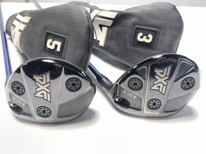 PXG 0341 X Proto 3 & 5 Fairway Set 15* 18* EvenFlow Riptide CB 5.0 Senior RH HC