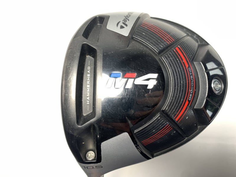TaylorMade M4 Driver 10.5* Matrix MFS White Tie X5 45g Senior Graphite Mens LH