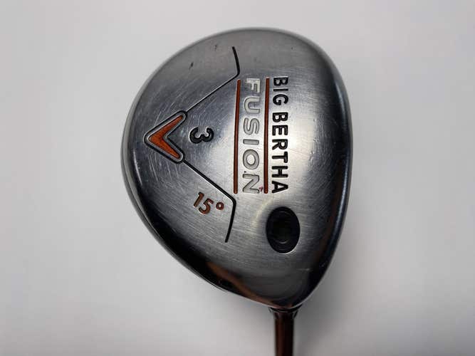 Callaway Big Bertha Fusion 3 Fairway Wood 15* Aldila NVS 55g Ladies RH