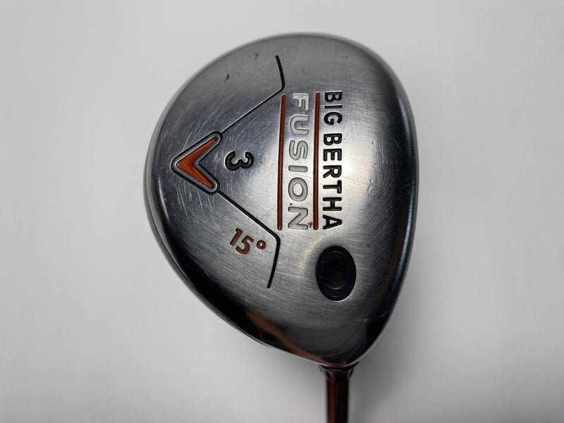 Callaway Big Bertha Fusion 3 Fairway Wood 15* Aldila NVS 55g Ladies RH