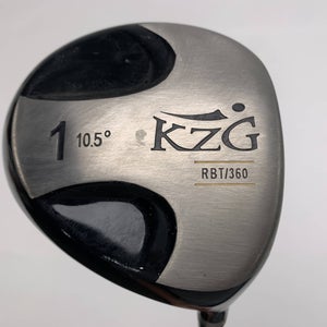 KZG  Driver 10.5* Apache Onyx G33 Regular Graphite Mens RH
