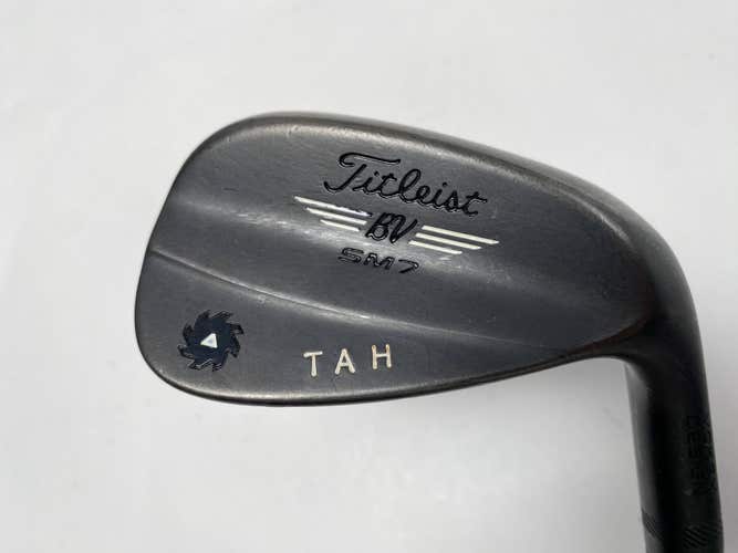 Titleist Vokey SM7 Jet Black Gap Wedge GW 46* 10 Bounce F-Grind Wedge Mens RH