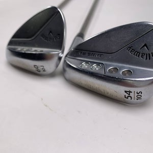 Callaway Jaws Raw Chrome Wedge Set 54* 10 | 60* 10 Recoil ESX 460 F2 Senior RH