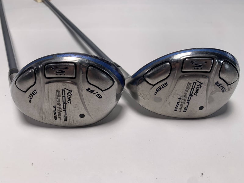 Cobra Baffler TWS 2009 5 & 6 Hybrid Set 25* 28* Aldila DVS-HL 50g Ladies RH