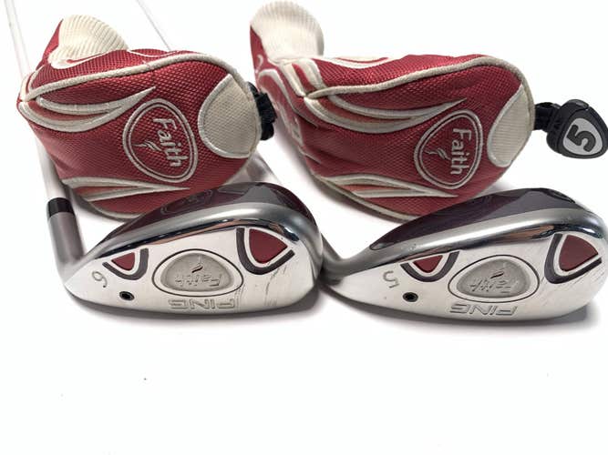 Ping Faith 5 & 6 Hybrid Set 25* 28* ULT200 Ladies Graphite Womens RH HC
