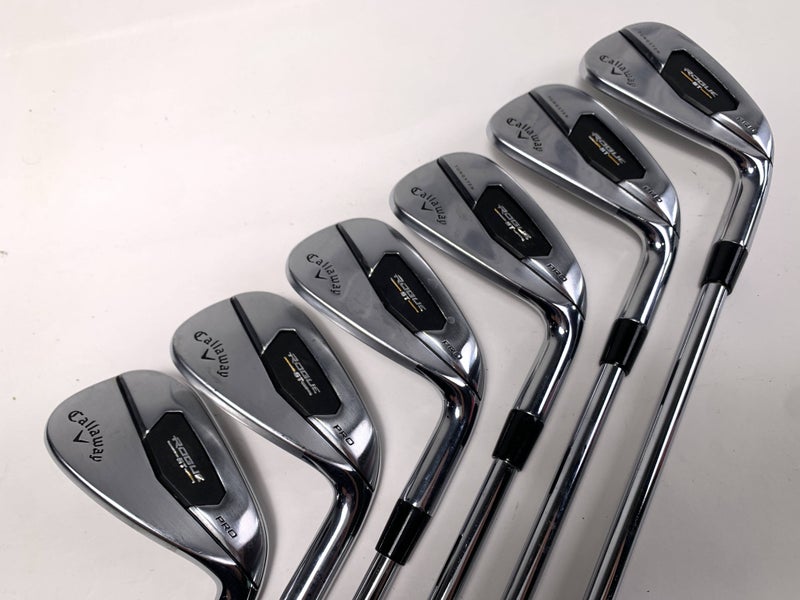 Callaway Rogue ST Pro Iron Set 5-PW PX Rifle Tour Flighted 6.5 Extra Stiff RH