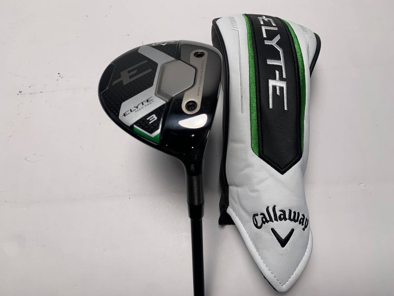 Callaway Elyte Max Fast 3 Fairway Wood 16* Vanquish 4 R2 Senior RH HC