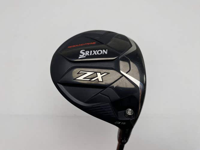Srixon ZX MKII 3 Fairway Wood 15* HZRDUS RDX Smoke Red 6.0 60g Stiff RH NEW