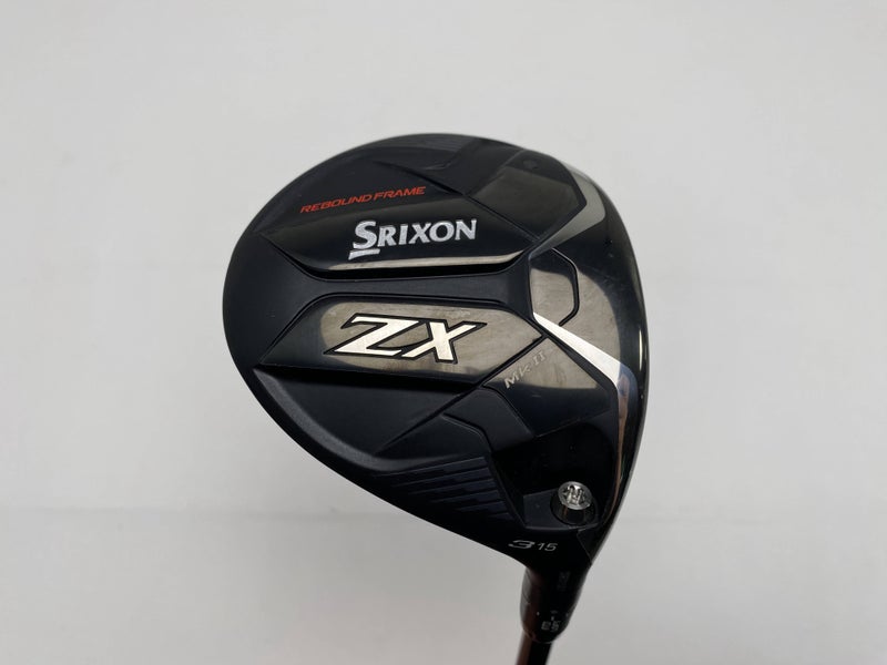 Srixon ZX MKII 3 Fairway Wood 15* HZRDUS RDX Smoke Red 6.0 60g Stiff RH NEW