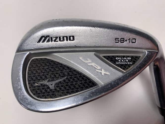 Mizuno JPX Satin Chrome Lob Wedge LW 58* 10 TT Dynalite Gold XP Steel Mens RH