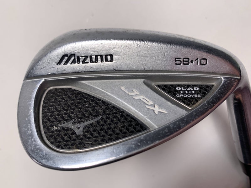 Mizuno JPX Satin Chrome Lob Wedge LW 58* 10 TT Dynalite Gold XP Steel Mens RH