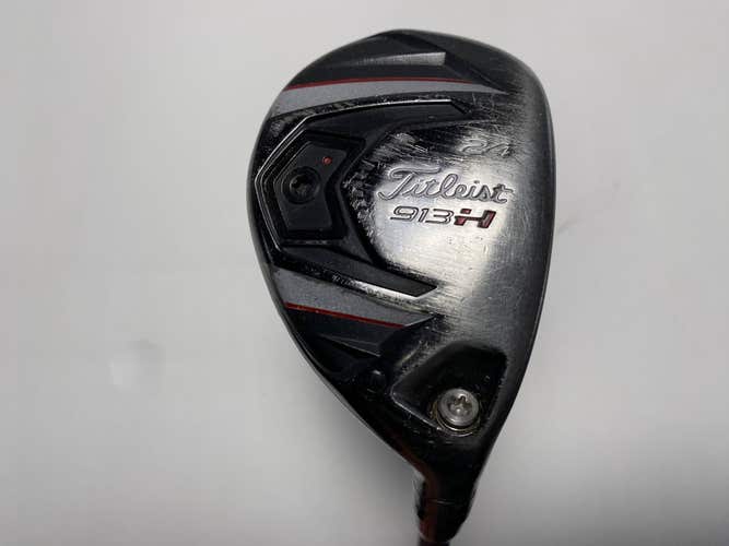 Titleist 913 H 5 Hybrid 24* Diamana S+72x5ct 72g Regular Graphite Mens RH