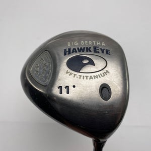 Callaway Hawkeye VFT Driver 11* Big Bertha Gems 50 50g Ladies Graphite Womens RH