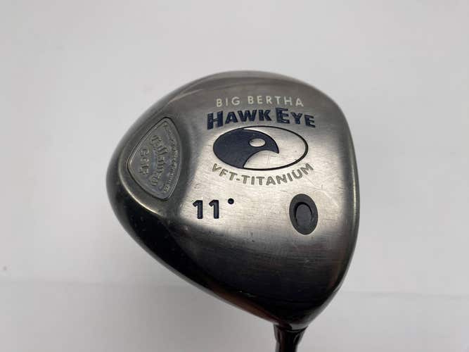 Callaway Hawkeye VFT Driver 11* Big Bertha Gems 50 50g Ladies Graphite Womens RH