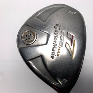 TaylorMade R7 CGB Max 3 Hybrid 19* REAX SuperFast 55g Regular Graphite Mens RH