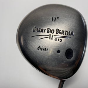 Callaway Great Big Bertha II Driver 11* Big Bertha Gems 50 50g Ladies RH