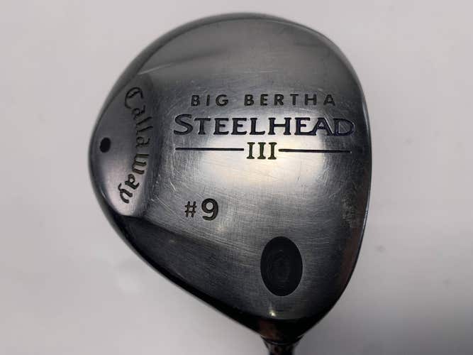 Callaway Steelhead III 9 Fairway Wood 24* System III Ladies Graphite Womens RH