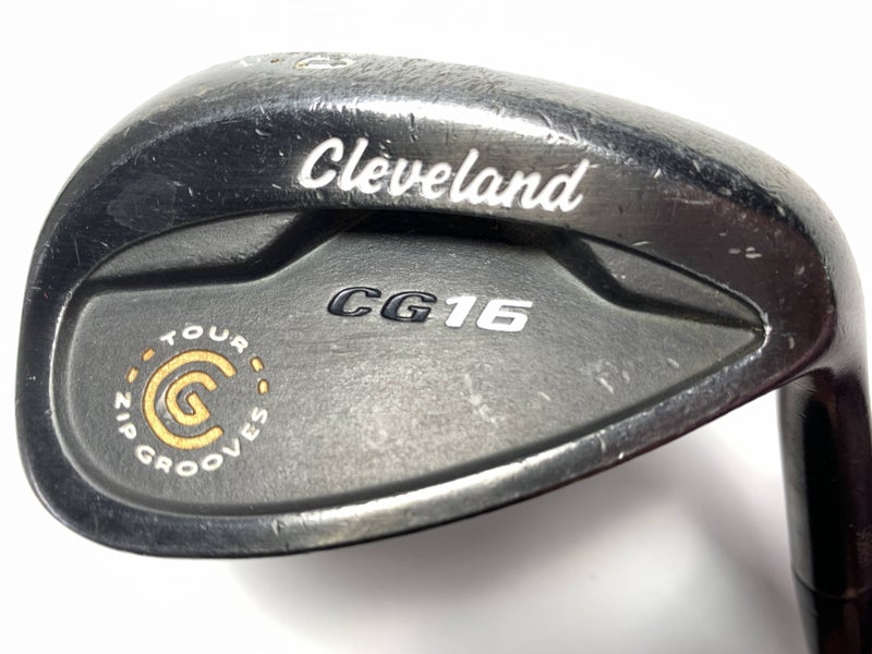 Cleveland CG16 Black Pearl Lob Wedge LW 60* 12  Traction Wedge Steel Mens RH
