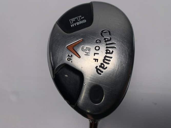 Callaway Fusion FT Hybrid 5 Hybrid 26* Aldila NVS 70g Ladies Graphite Womens RH