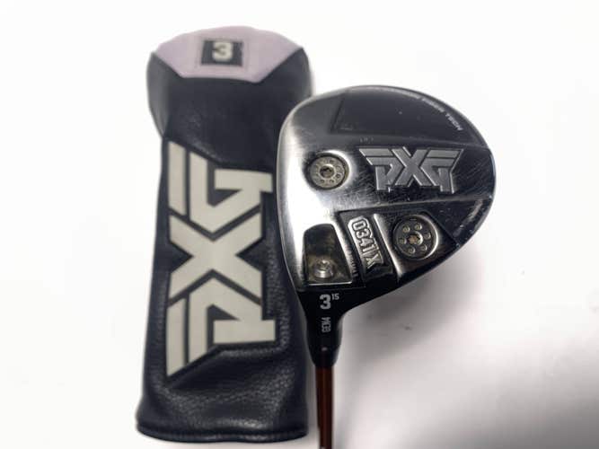 PXG 0341 X GEN4 3 Fairway Wood 15* Aldila NVS Orange 55g Senior LH HC