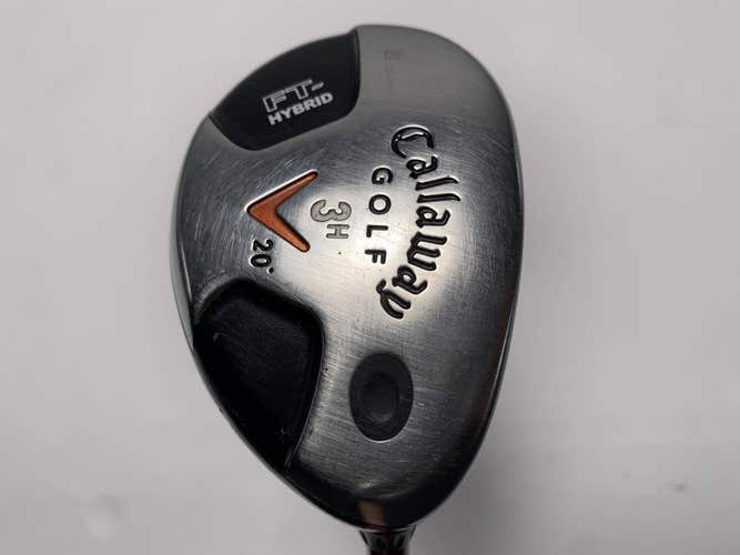 Callaway Fusion FT Hybrid 3 Hybrid 20* Aldila NVS Orange 85g Stiff RH