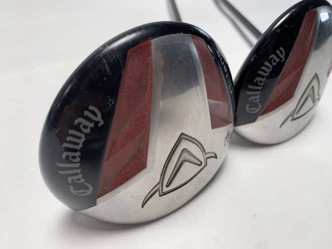 Callaway Diablo Octane 3 & 5 Fairway Wood Set 15* 18* 60g Regular LH