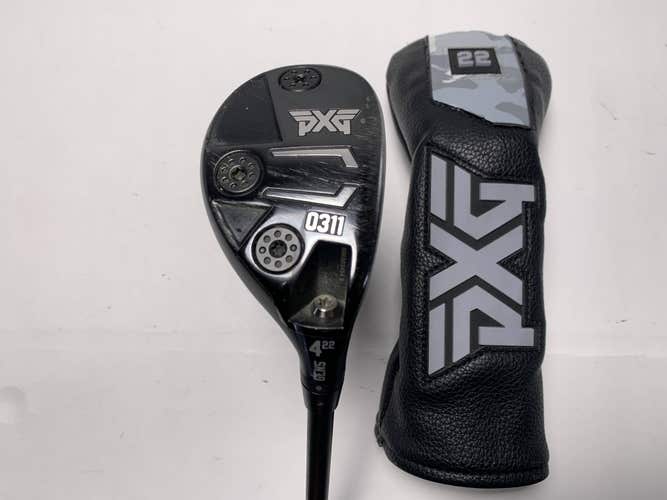 PXG 0311 GEN5 4 Hybrid 22* MMT 304SS 80g Stiff Graphite Mens RH HC Midsize Grip