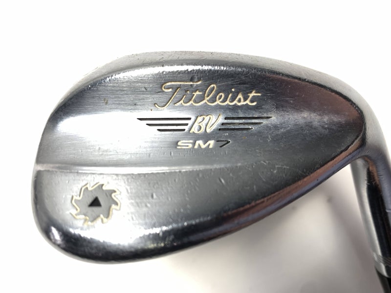 Titleist Vokey SM7 Tour Chrome Wedge 60* 12 Bounce D-Grind Wedge Steel Mens RH