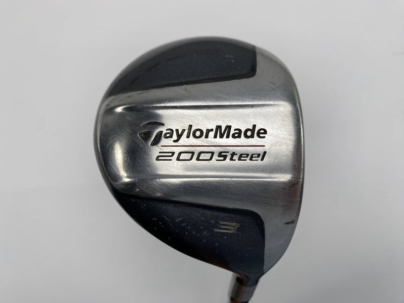 TaylorMade 200 Steel 3 Fairway Wood 15* Lite Stiff Graphite Mens RH