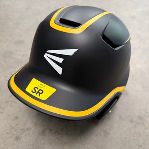 Black/Gold Easton Z5 2.0 Senior Baseball Helmet