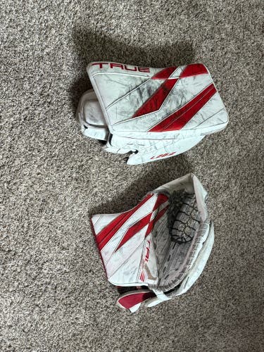 True L20.2 Pro Goalie Glove and Blocker - Used